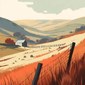 The Yorkshire Dales England 2 Hiking Trail Landscape