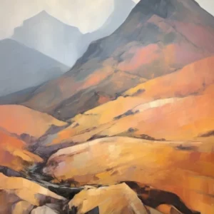 Bowfell England 1 Mountain Painting