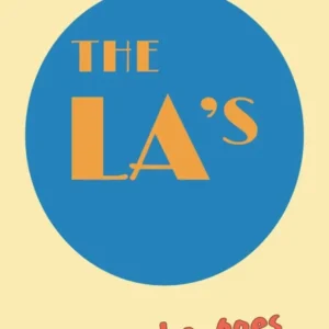 The La's Music Poster There She Goes Liverpool Mid Century Modern Song Lyrics Print Retro Print Funky Wall Art Rock Band Music Gifts
