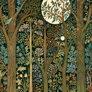 William Morris Forest At Night 45