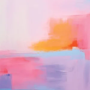 Abstract Painting Pastel Kaleidoscope