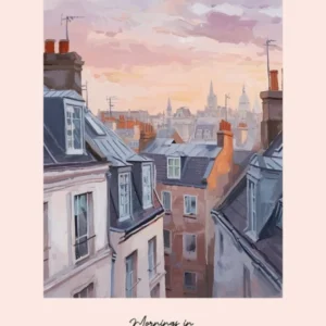 Mornings In London Rooftops Morning Skyline 1