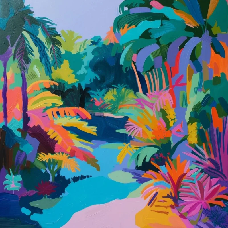 Colourful Gardens Naples Botanical Garden Usa 1