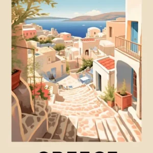 Vintage Travel Poster Greece 11