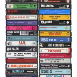 1984 Music - Cassette Print - Born in '84 - 40th Birthday