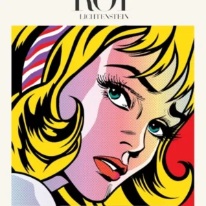Girl With Hair Ribbon Poster|Roy Lichtenstein 1965