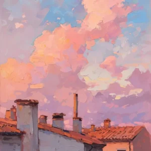Nice Rooftops Morning Skyline 4