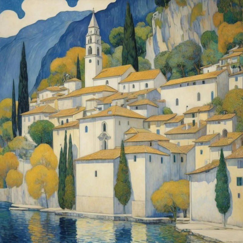 Kirche In Cassone Gustav Klimt 1 1