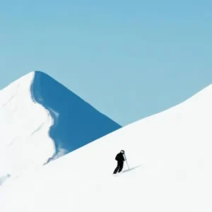 Shiga Kogen, Japan Minimal Skiing Poster