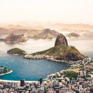 Aerial View Of Brazil'S Rio De Janeiro