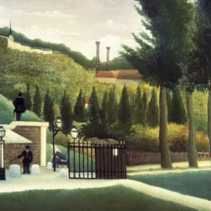 Toll Gate The Customs Post, Henri Rousseau