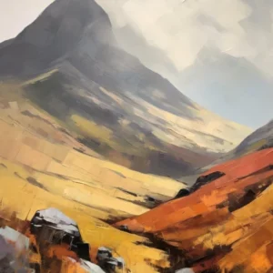 Snowdon Wales 1 Mountain Painting