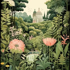 Birmingham Botanical Gardens Usa Henri Rousseau S Style 2