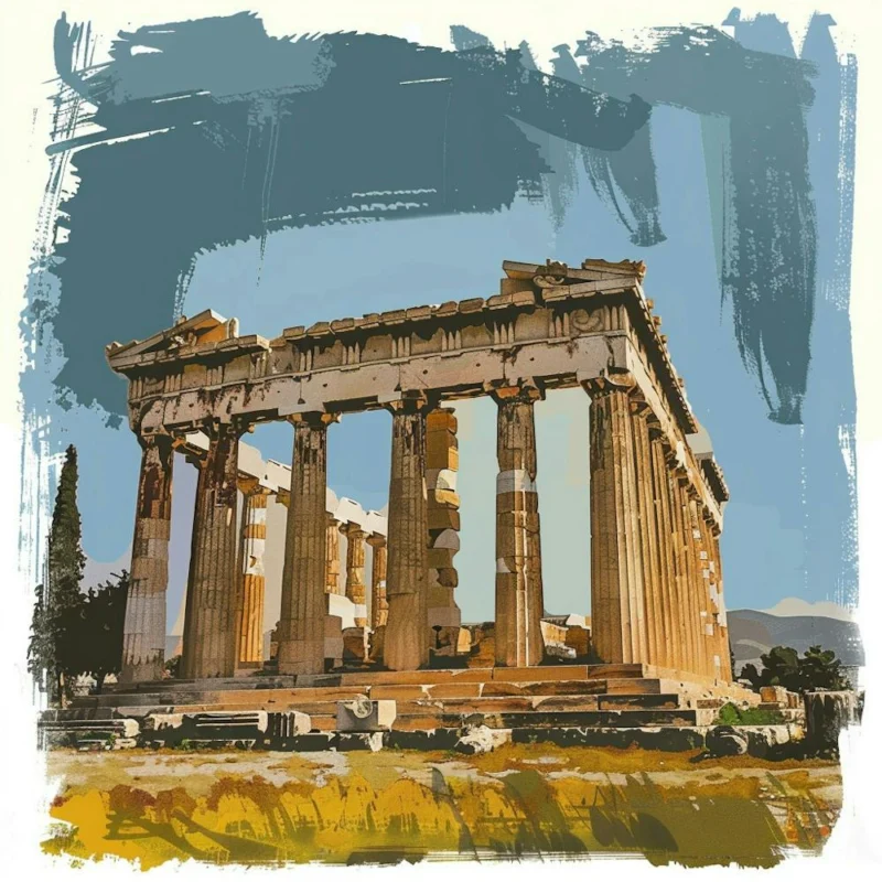 A Temple Of Olympian Zeus In Athens Expressive S 1720009638 4