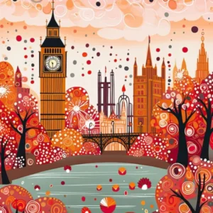 London, Illustration In The Style Of Pop Art 3
