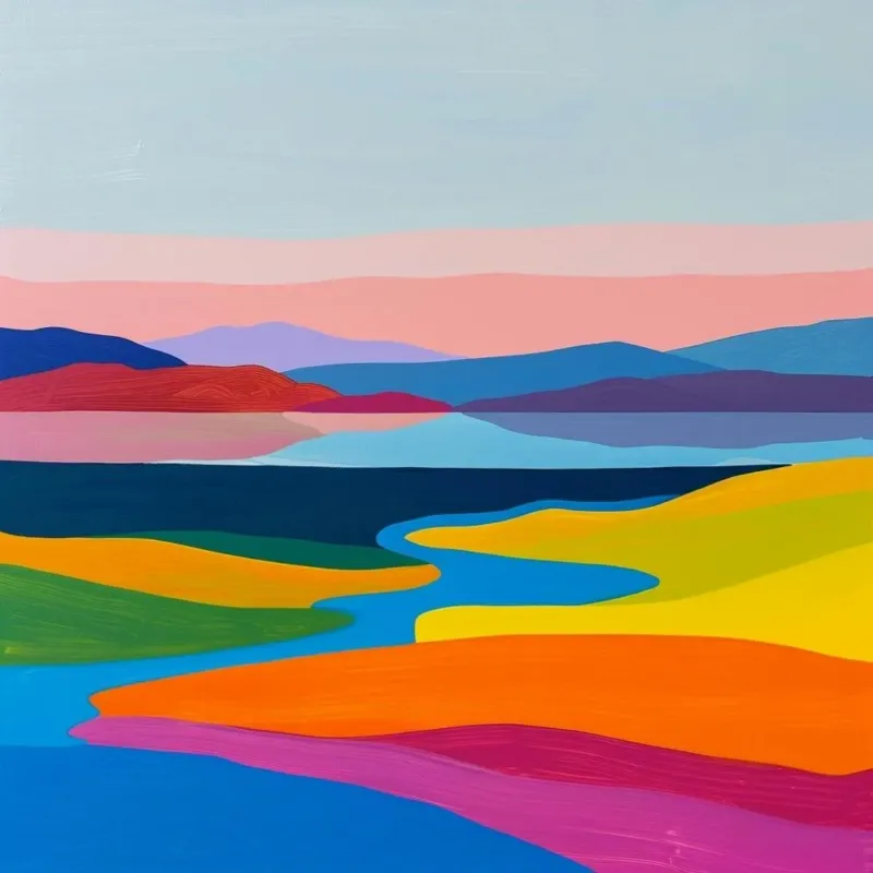 Abstract Travel Collection Lake Titicaca Bolivia Peru 4