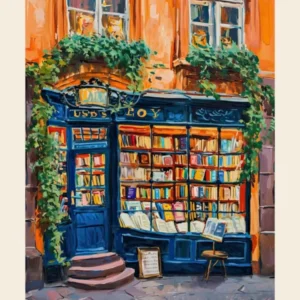 Prague Book Nook Bookshop 3 Poster