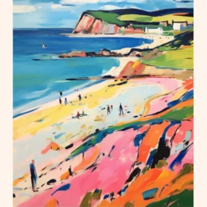 Eastbourne England 3 Uk Travel Poster