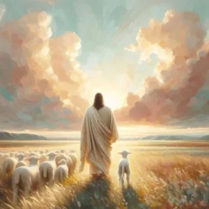 Shepherd Saves The One, Christian Art, Jesus Shepherd Art, Lds Art, Bible Wall Art, Jesus And Lamb Art, Jesus Leaves The 99, Jesus