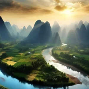 China Print Mountains Poster Hong Kong Print Shanghai Map Hong Kong Skyline Print Beijing China Decor Best Birthday Gift