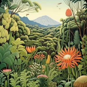 Kirstenbosch National Botanical Garden Sa Henri Rousseau Style 1