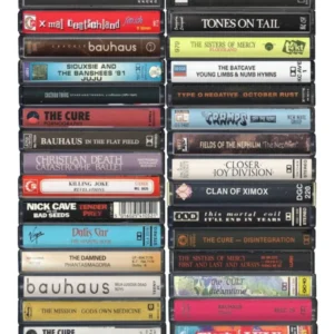 Goth Music Poster - Cassette Print
