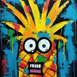Funky Fruit Fusion: Pineapple Art