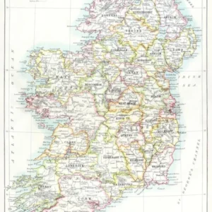 Gazetteer Of The British Isles, Statistical And Topographical By John Bartholomew (1887)