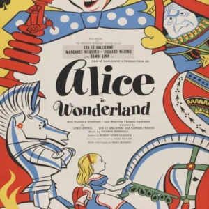 Alice In Wonderland Theatre Poster 1942