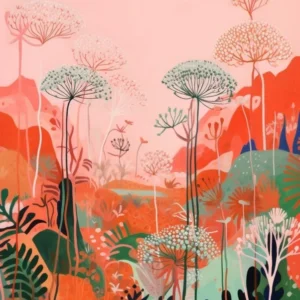 Boho Wildflower Painting Queen Annes Lace 2