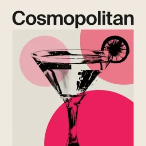 Mid Century Cosmopolitan Cocktail