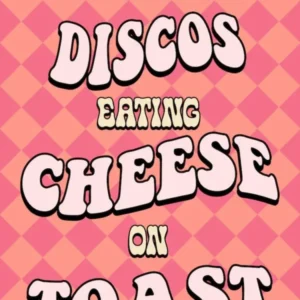 Dancing At Discos Merry Happy Kate Nash Chequer Pink Print