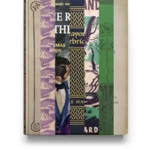 Thomas Hardy - Book Lover Abstract Print -First Edition Covers