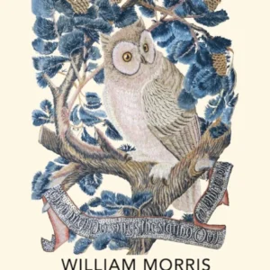 Owl Embroidery Exhibition Poster, William Morris