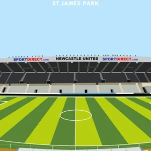 St James Park Newcastle United Print