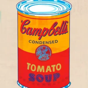 Warm Soup| Warhol Style Soups |Pop Art World 2025