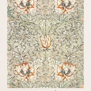 William Morris, Honeysuckle, William Morris Signature