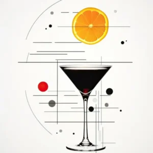 Mid Century Modern Aviation Floral Infusion Cocktail 3