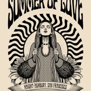 Summer Of Love Hippie Boho Wall Art