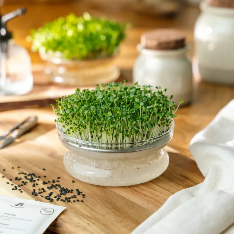 Microgreens Samen 'Weißer Pak Choi' - 6500 Biosamen