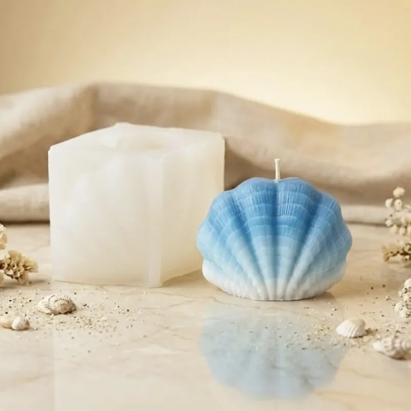 moule pour bougies en forme de coquillage