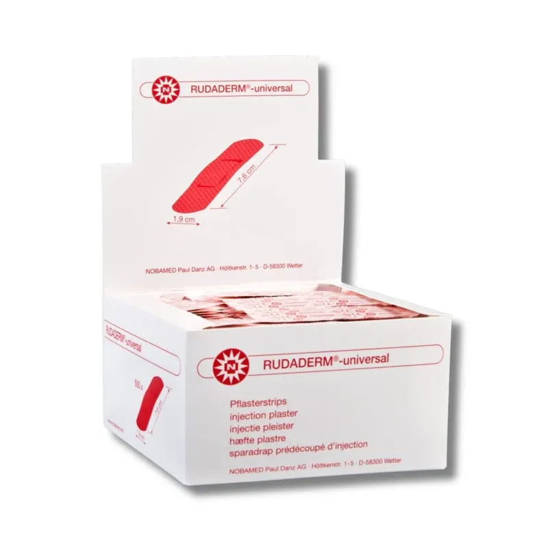 Noba Rudaderm-universal Pflasterstrips 1,9 x 7,6 cm, 500 Stück Packung