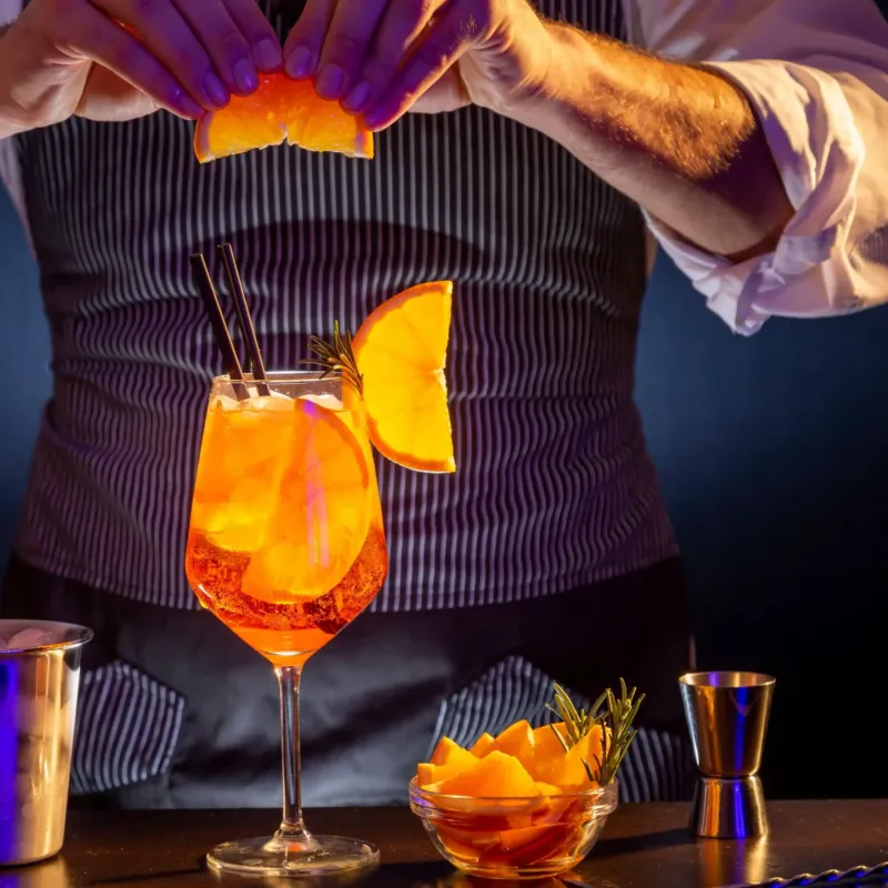 Cocktail orange parfum fruité de Grasse pour bougies fondants et diffuseurs