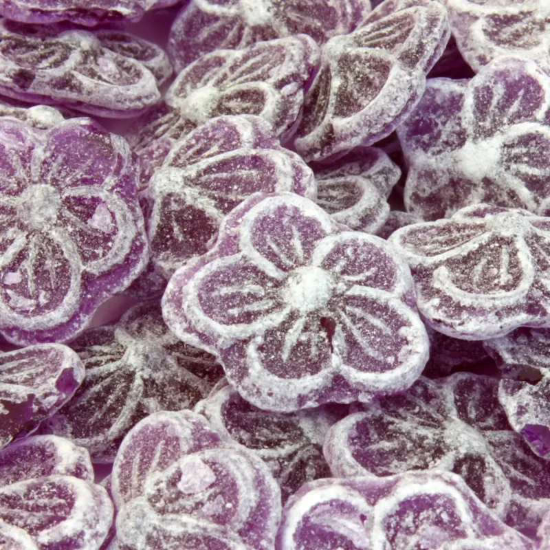 Bonbon violette parfum fleuri de Grasse pour bougies fondants et diffuseurs