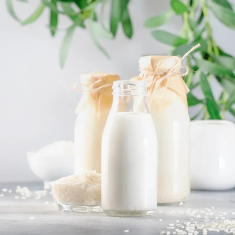 Lait de riz parfum gourmand de Grasse pour bougies fondants et diffuseurs