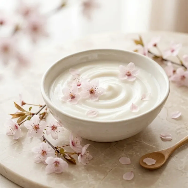Lait de riz cerisier parfum fleuri de Grasse pour bougies fondants et diffuseurs