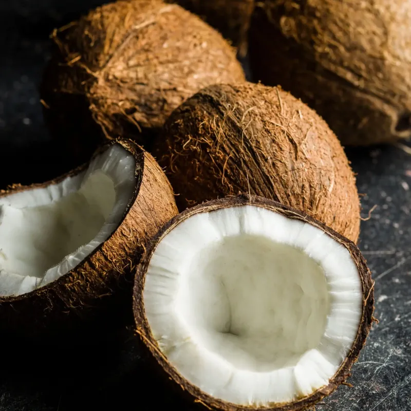 Noix de coco parfum gourmand de Grasse pour bougies fondants et diffuseurs