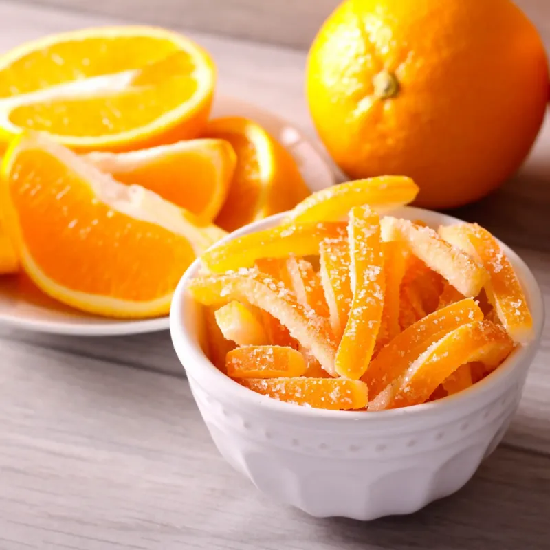 Orange confite parfum gourmand de Grasse pour bougies fondants et diffuseurs