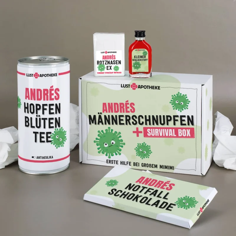 Männerschnupfen Erste Hilfe Set