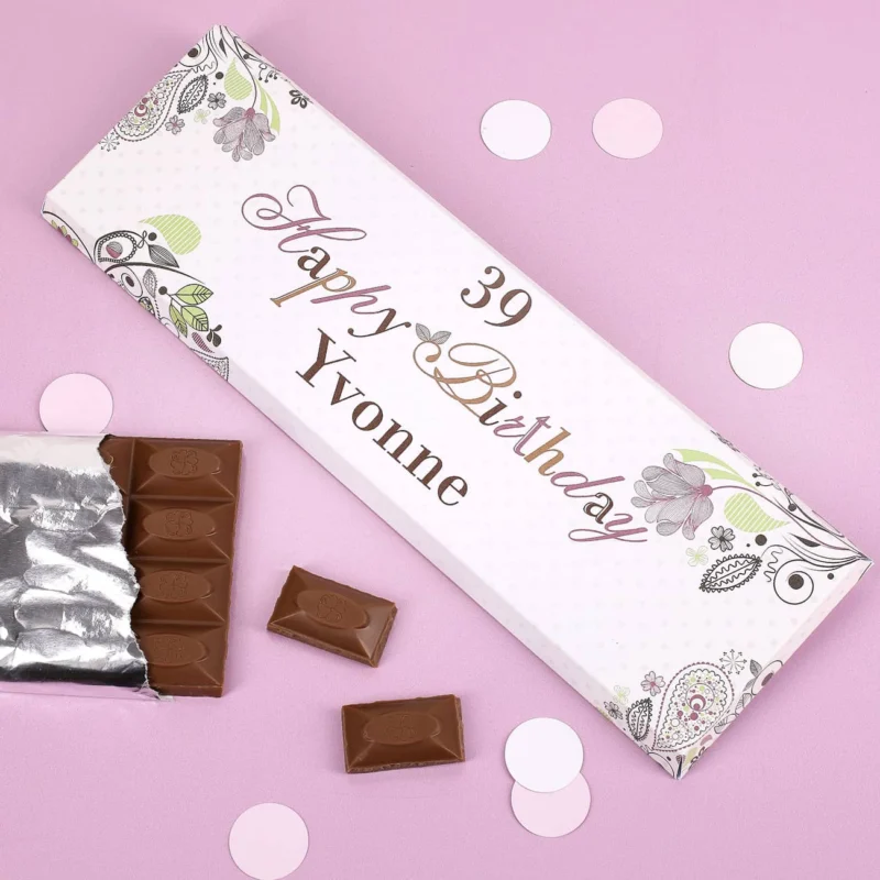 300g Schokolade *Happy Birthday*